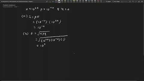 Problem Solution 8 | A | C3 | Thermal & Statistical Mechanics