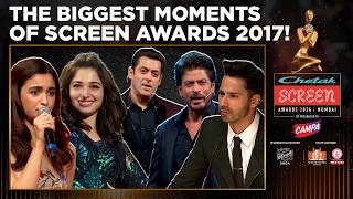 Screen Awards 2017: Every Big Moment With Salman Khan, Shah Rukh Khan & More | #ChetakScreenAwards