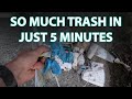 Roadside trash cleanup at cal state monterey bay da vlog episode 7