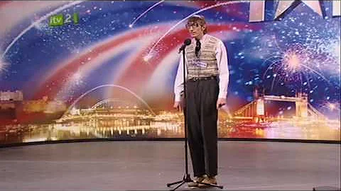 [+captions] Eugene The Librarian (HQ) Britain's Got Talent 2009