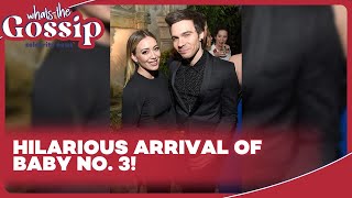 Hilary Duff's Husband Matthew Koma Jokes About Newborn's Paternity    I Whats The Gossip