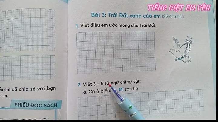 Giải bài tập tiếng việt lớp 5 tập 2 năm 2024