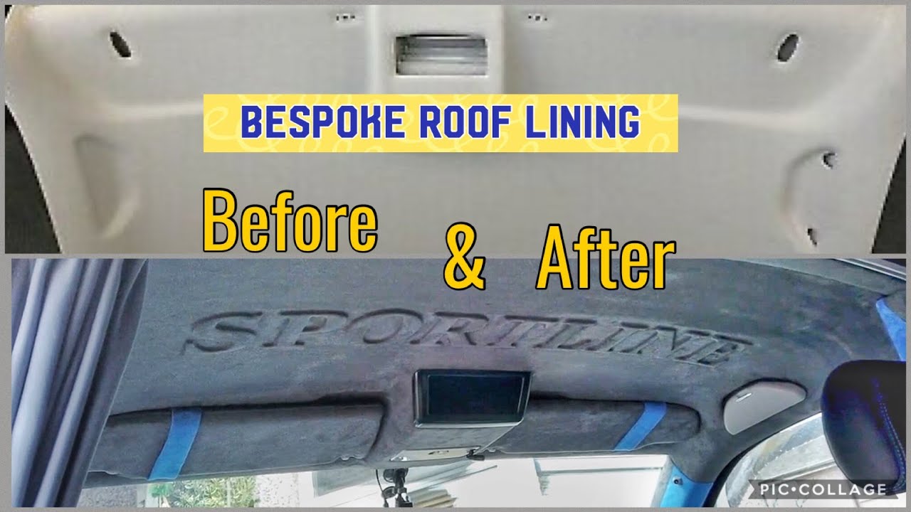 Bespoke Roof Lining On My VW Transporter YouTube