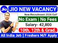 Reliance Jio Recruitment 2026 | Reliance Work from Home Jobs 2026 | Reliance Jio New Jobs 2026