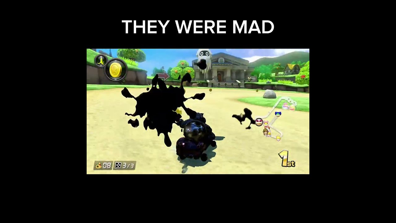 They Were Not Happy Nintendo Gaming Nintendoswitch Mariokart Mario Nintendoconsole