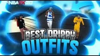 DRIPPIEST OUTFITS ON NBA 2K20! LOOK LIKE A TRYHARD