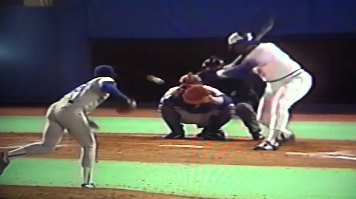 Cecil Fielder Toronto Blue Jays Home Run Vs Seattl...
