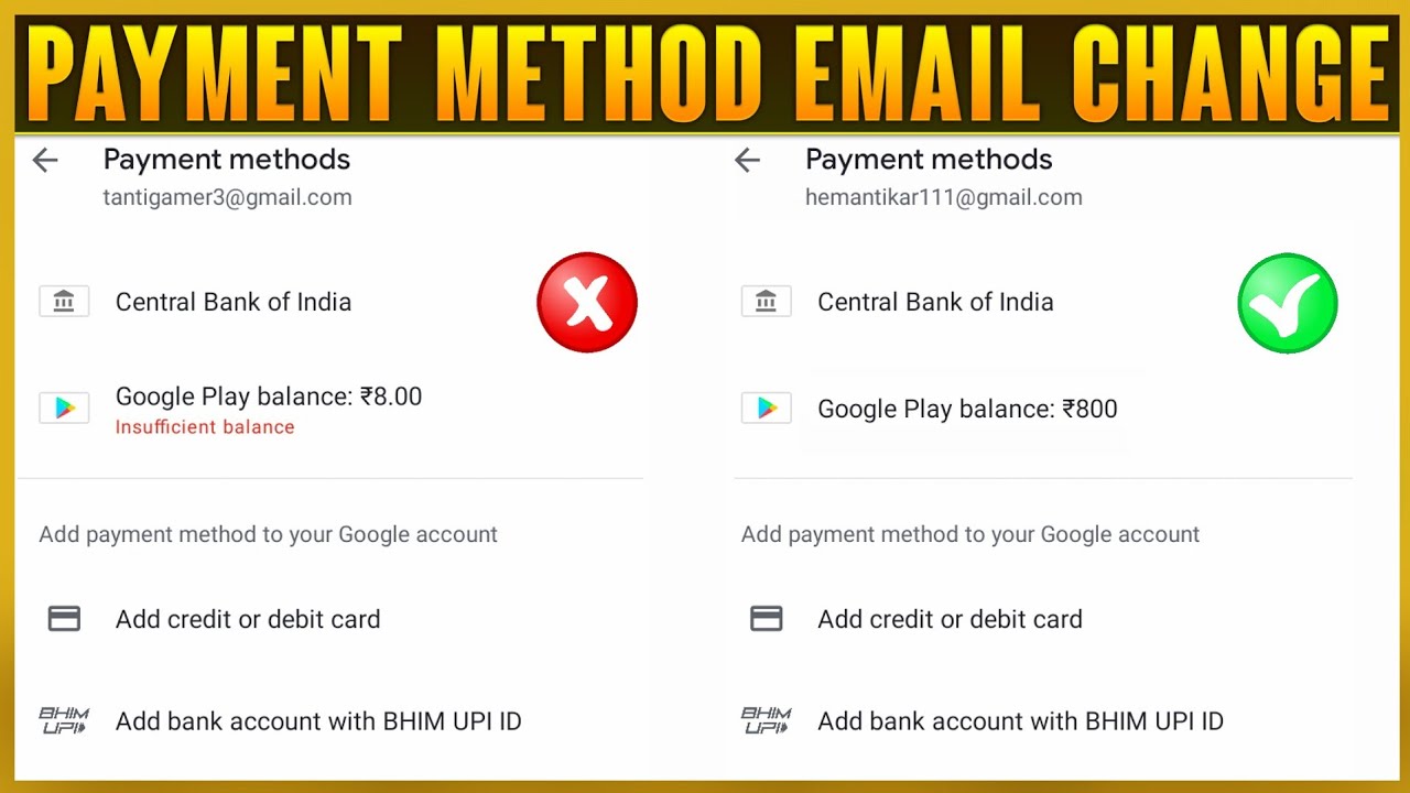 change google payment method change google payment method
