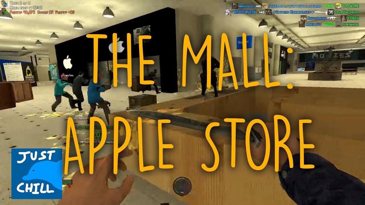 Gmod Zombie Survival: The Mall - Apple Store