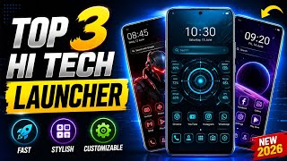 Top 3 Most Hi-Tech Launchers for Android | Best Secret Launchers You Need to Know | Jarvis Android screenshot 1