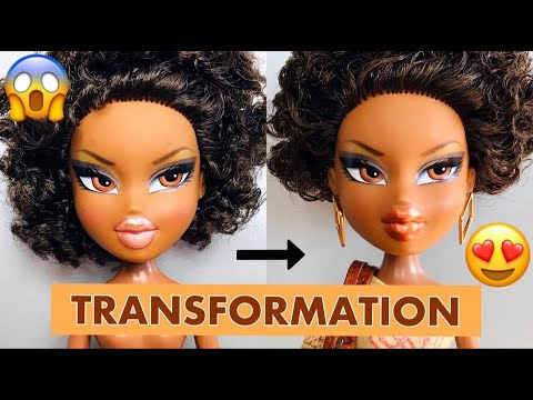 BRATZ DANCE CREWZ 2009 SASHA TRANSFORMATION! | AzDoesMakeUp! - YouTube