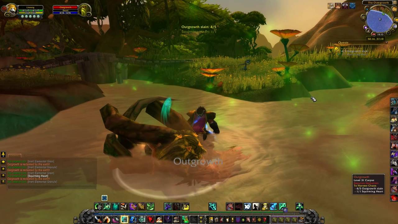 To Harvest Chaos Quest ID 24574 Playthrough Southern Barrens