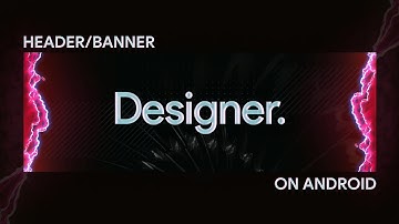 Make Twitter Header on Photoshop CC | Awesome Banner on Android | PS Touch Tutorial | Flyer Tutorial