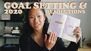 BULLET JOURNAL GOAL SETTING SYSTEM & 2020 RESOLUTIONS: using objectives and key results
