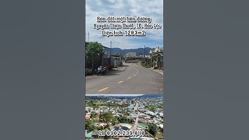 Bán đất mặt tiền đường Nguyễn Thiện Thuật|| Diện tích 1203m2|| Cách Quốc lộ 20 chỉ 200m