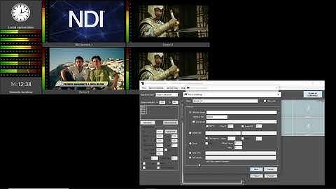 MOSAIC NDI multiviewer