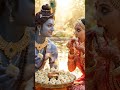 Radha &amp; Krishna Eating Momos 🙏 #bhagwan #krishna #radha #momos #youtubeshorts