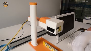 Max Smart Laser Marking Machine, how to check the laser arm and marking table is on the same level?