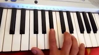 بعد مؤقت بيانو (تامر حسنى)#music #song #piano