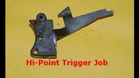 TRIGGER JOB FOR HI-POINT PISTOLS CHEAP AND EASY