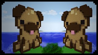 ✔ Minecraft: Pixel Art Friday (Pug Puppy)