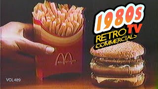 HalfHour of 1980s Late Night TV commercials   Retro TV Commercials VOL 489