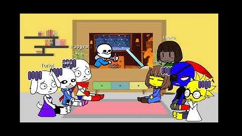 Undertale React to (2) [Something about undertale] *MY VERSION*