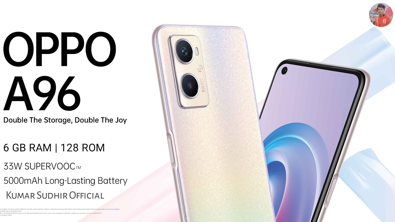 Oppo A96 Mobile 6GB/128GB First Look & Review !! Oppo A96 Price