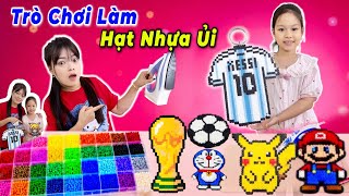 The Challenge of Making a Messi Jersey Using Fuse Beads and a Mini Iron