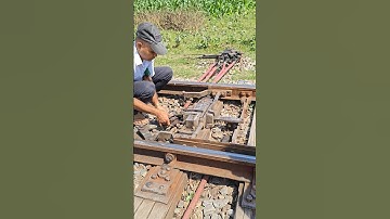 switch rail track change #shorts #ytshorts #track #railway #viralshorts #indianrailways #bdrailway