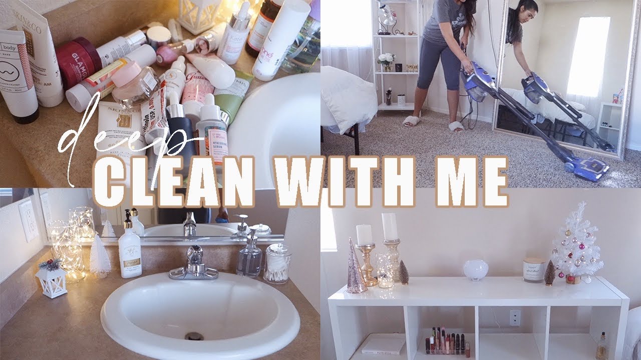 CLEAN WITH ME | DEEP CLEANING MY APARTMENT 2020 | Jordyn Taylor