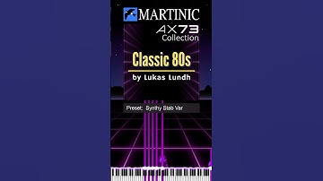 Fresh preset from the Free Classic 80s Collection for the AX73 synth plugin!