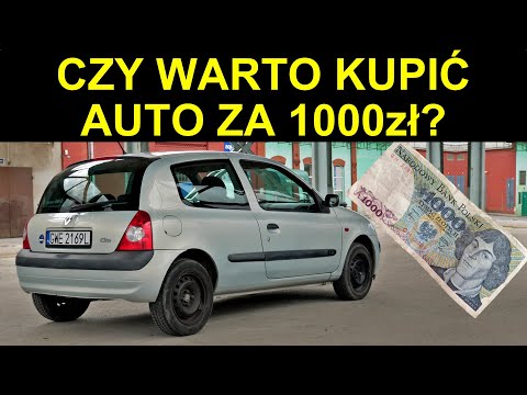 KUPIŁEM Renault Clio ZA TYSIĄC ZŁOTYCH. CZY WARTO?