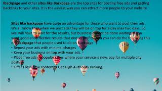 ibackpage is the best site like backpage
