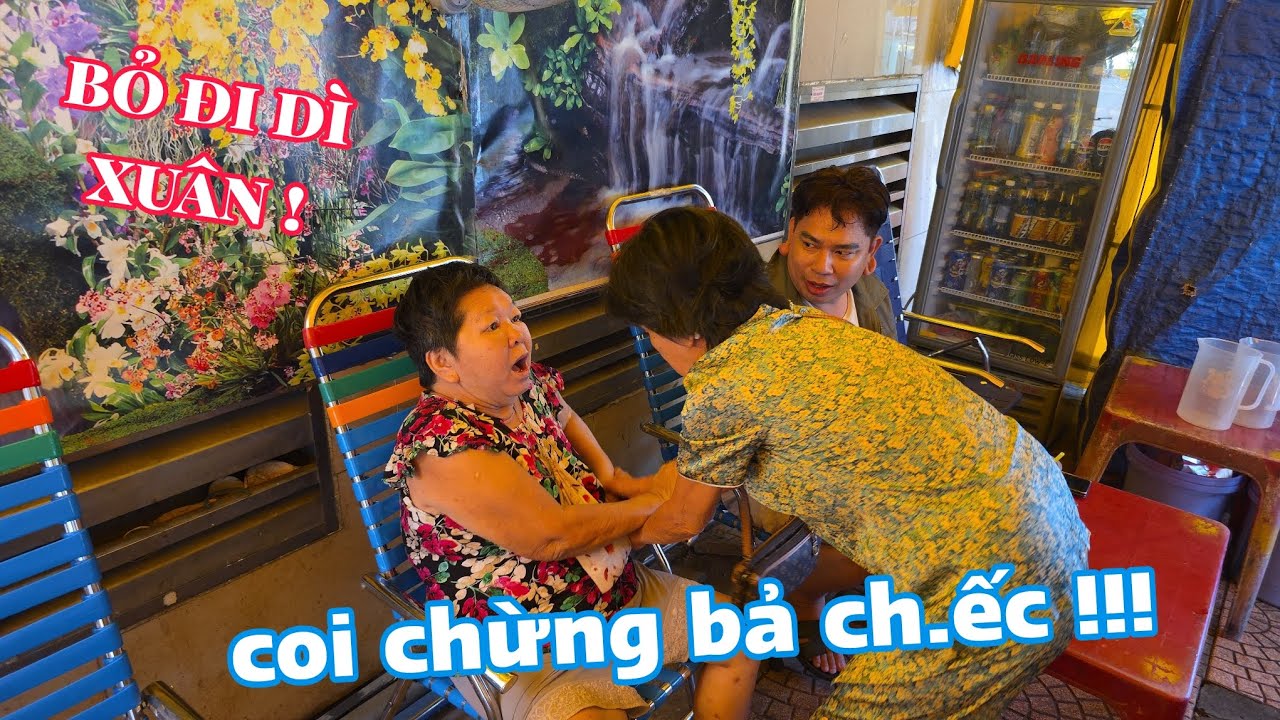 Dì Xuân thấy Tuấn Nguyễn cho tiền Dì Chức thì làm điều này !!!