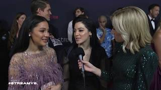 Niki and Gabi Red Carpet Interview I Streamy Awards 2019