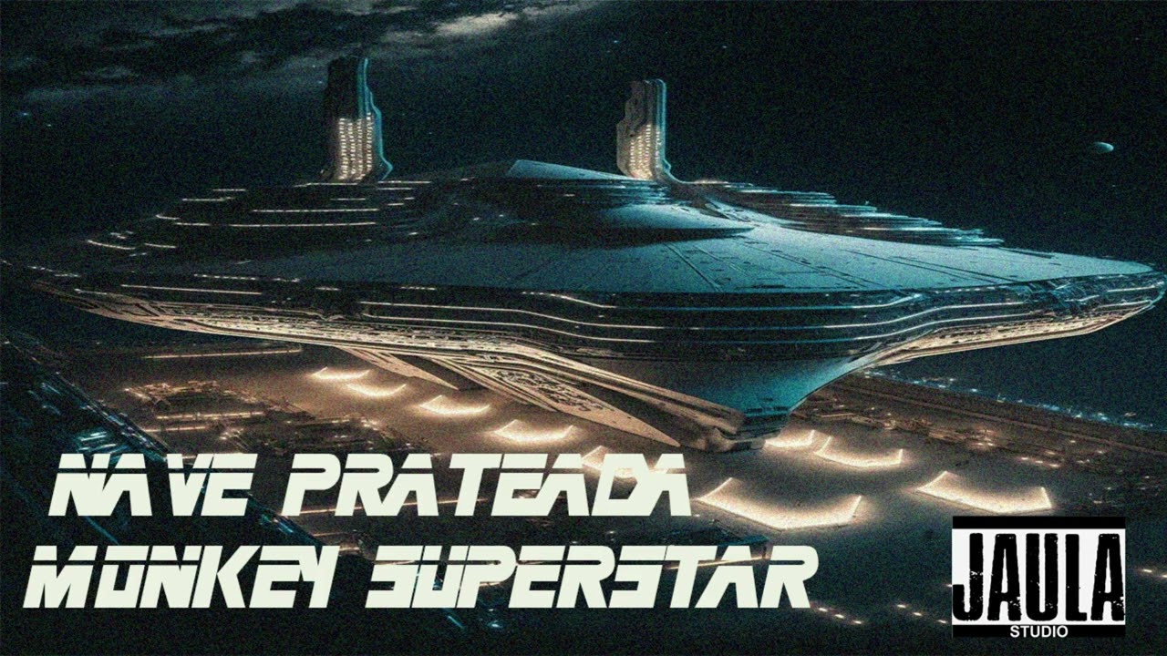 MONKEY SUPERSTAR -   NAVE PRATEADA
