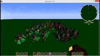 Minecraft NPC Battle Turtle Knights VS Demons screenshot 5