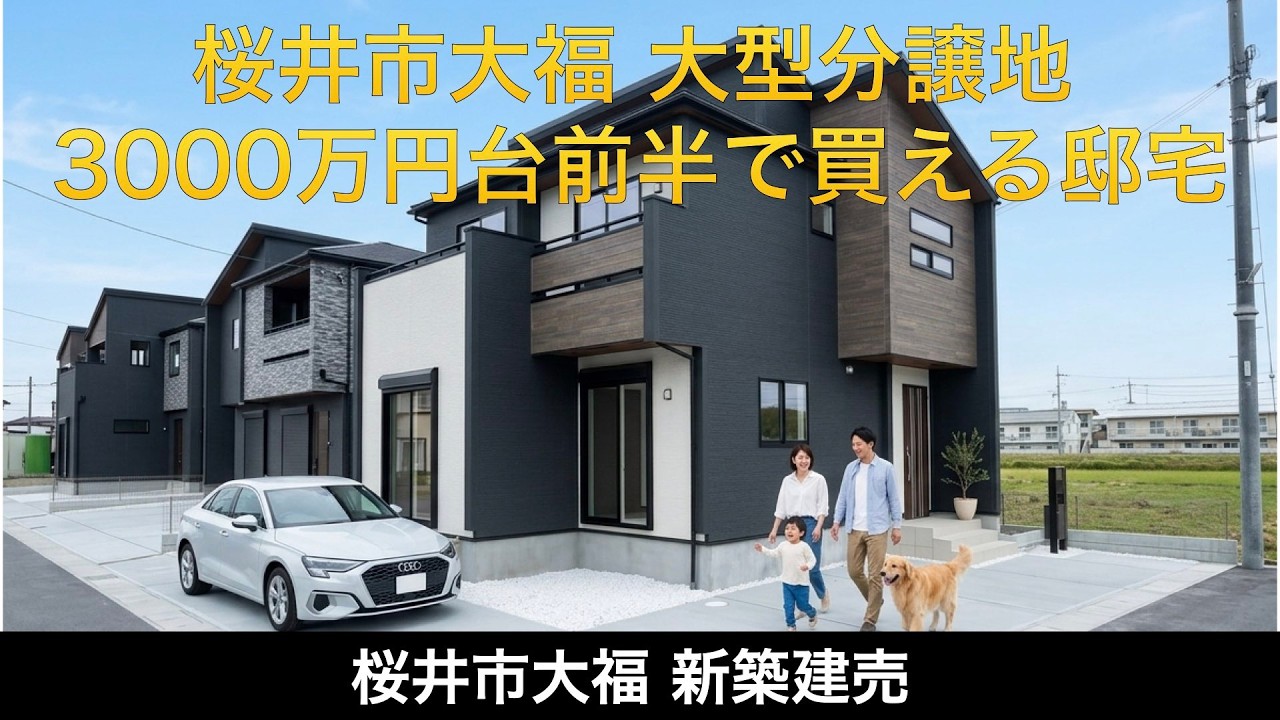 【新品】家にあるコレクション群 Sakurai New Construction] Desirable Corner Lot, 4 Homes Completed