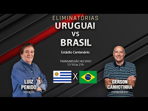 URUGUAI X BRASIL AO VIVO  ELIMINATÓRIAS COPA 2026 AO VIVO - 4ª RODADA 