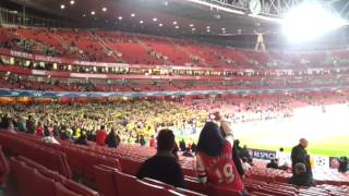 Borussia Dortmund supporters@ Emirates