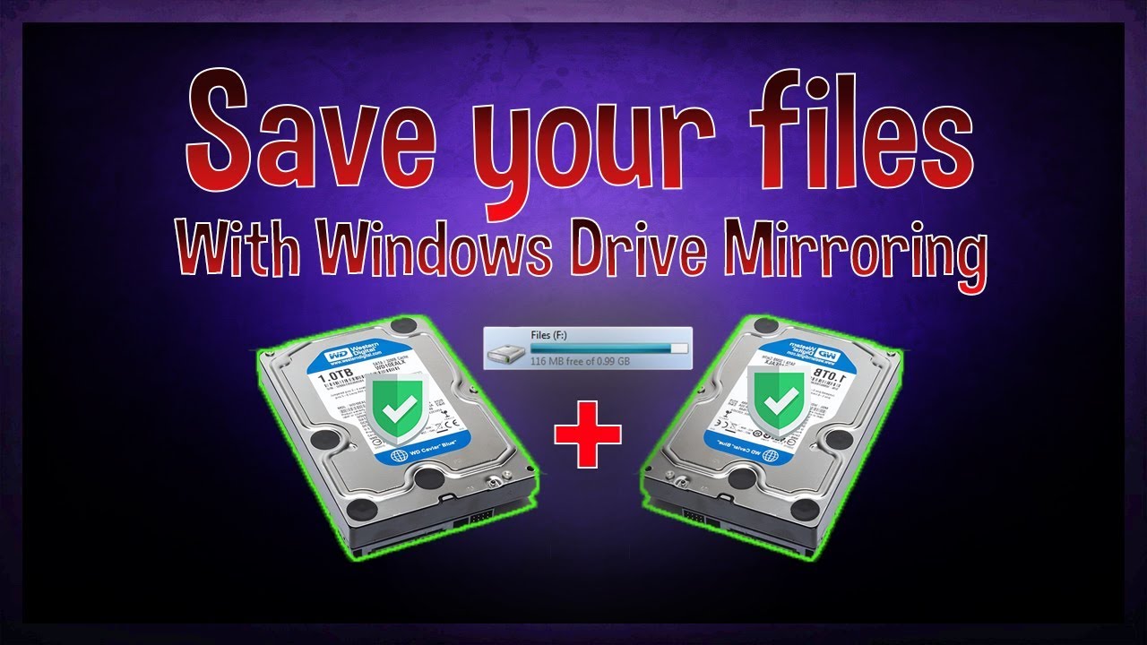[Windows] Mirrored Disks can protect your data for longer!