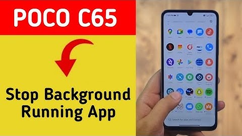 How to turn off background running app, Poco C65 me auto launch app Kaise off Karen