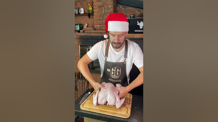 COMO TEMPERAR O PERU DE NATAL? #shorts