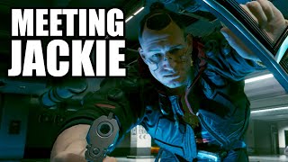 CYBERPUNK 2077 - Meeting Jackie - Streetkid Prologue