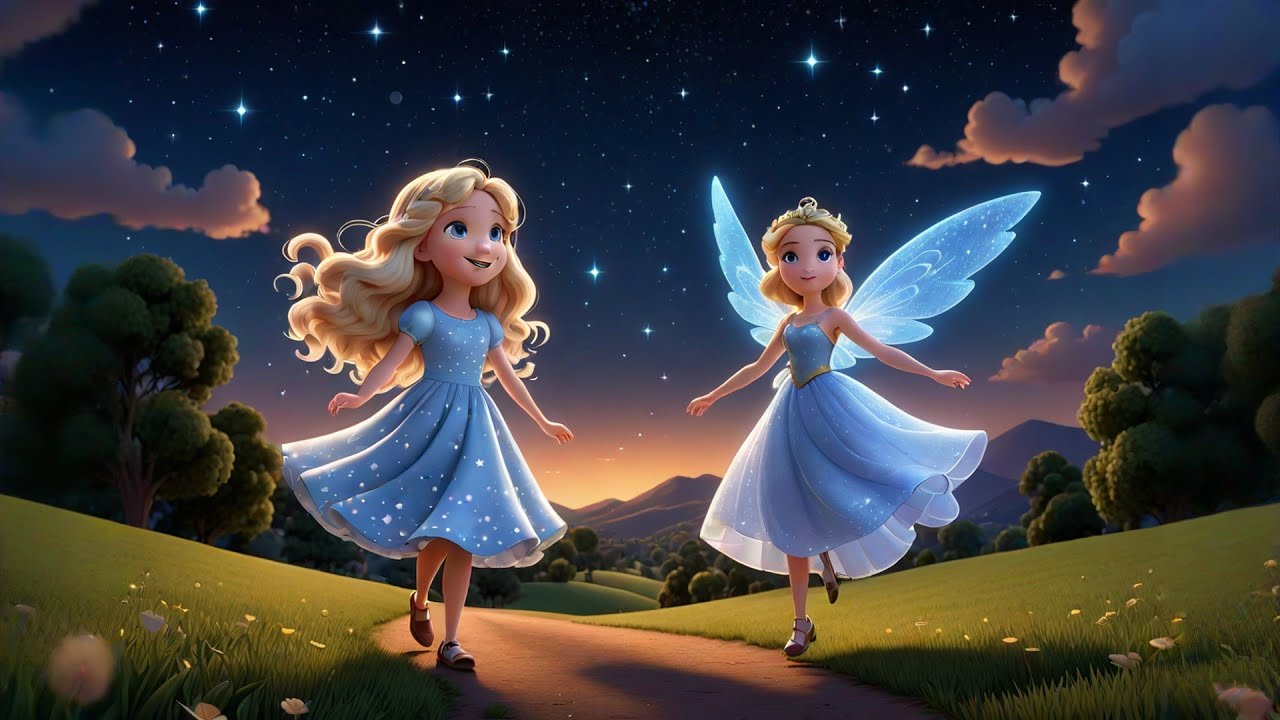 Seven Magic Stars Shine at Night | Bedtime Song for Kids | Nursery Rhymes and Baby Lullabies