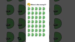 Find The Wrong D Alphabet Lore