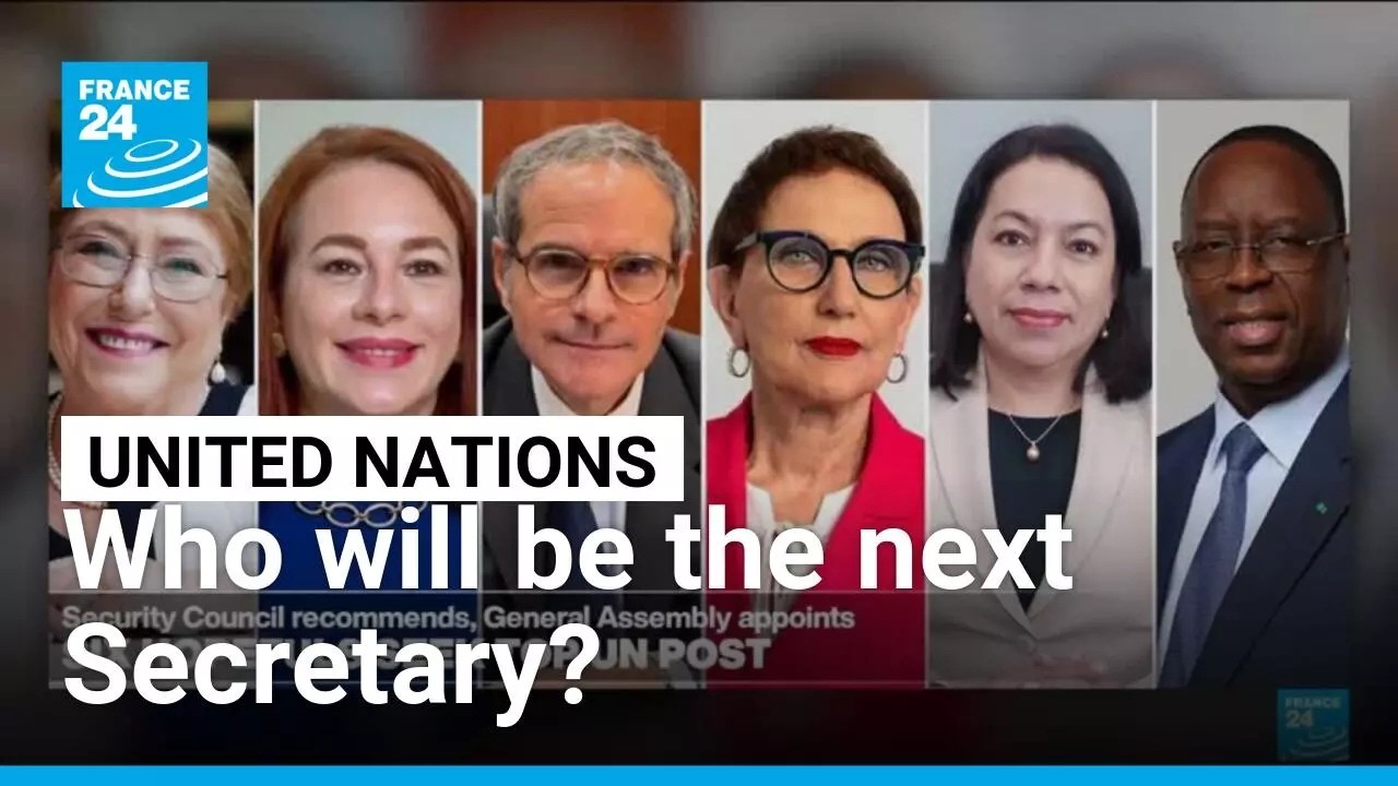 Six candidates vying to become the next UN secretary after Guterres • FRANCE 24 English