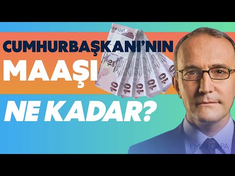 Video: 2017'de Cumhurbaşkanının Maaşı Ne Kadar