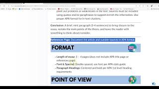 ENG 101 U3 Summary Response Essay and Planner